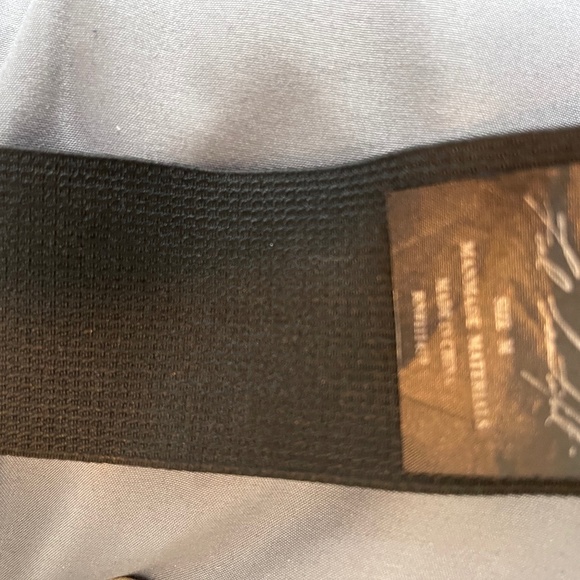 White House Black Market- Black Jeweled Designed Belt- Size Medium - Picture 10 of 10